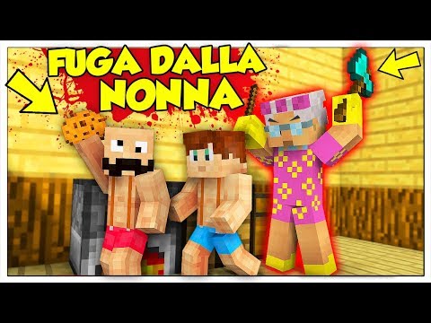 LA NONNA DI LUCA CI VUOLE UCCIDERE! - Minecraft ITA