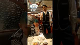 Birthday on a Cruise! #CarnivalLegend #BirthdayCruise #SingingWaiters