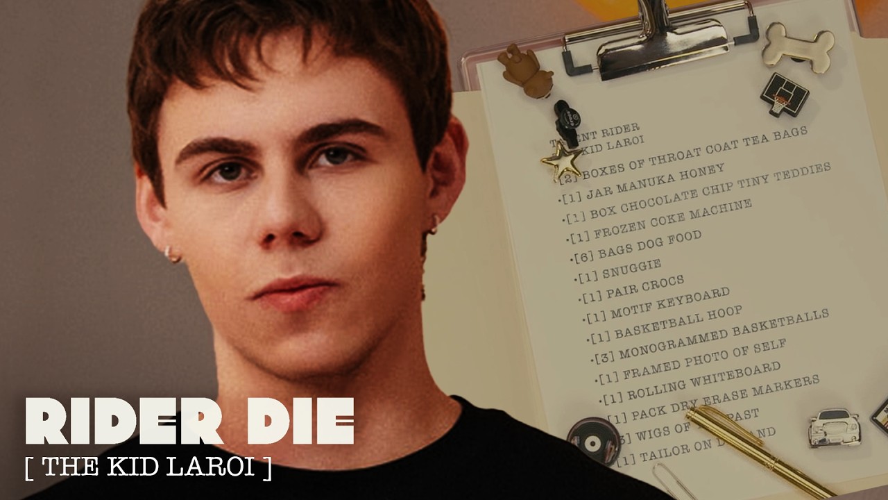 The Kid LAROI Describes His Greenroom Rider | Rider Die