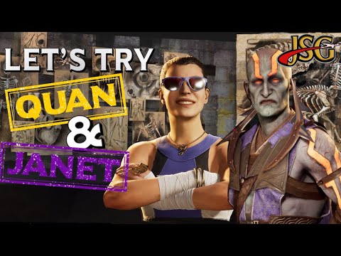 “Quan Chi” and “Janet Cage”: Let’s try Combos: Sets - gameplay (Mortal Kombat 1)