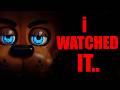 I Watched The FNAF 2 Movie EARLY Its