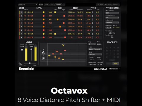 Eventide - Octavox 리뷰입니다.