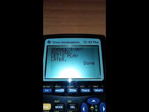 TI-BASIC Programs, #1, PrgmSMILEY