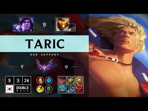 Taric Support vs Bard - KR Master Patch 14.15
