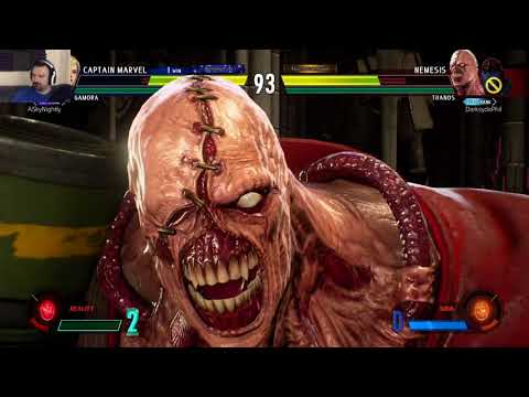 MvC Infinite: Week 2 Online Play pt50 - vs. Captain Marvel/Gamora