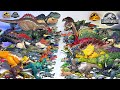 MEGA Carnivorous VS Herbivorous Collection! Jurassic World Dinosaurs Collection Battle