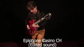 Video thumbnail for review (In The Mix) - Epiphone Casino CH & Bugera V22 by AmpsOnAir