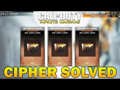 Cod Iw Qr M5tr Cipher Codes