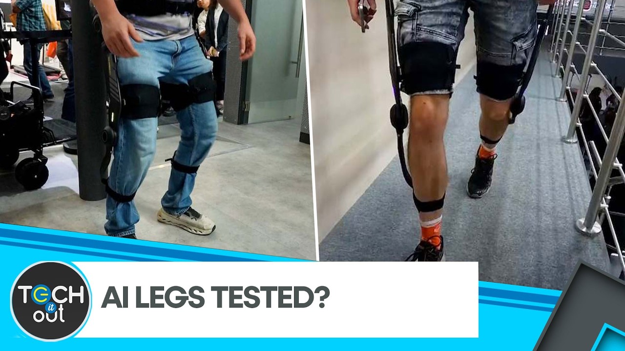 An AI Exoskeleton for Everyday Walking? | WION Tech It Out