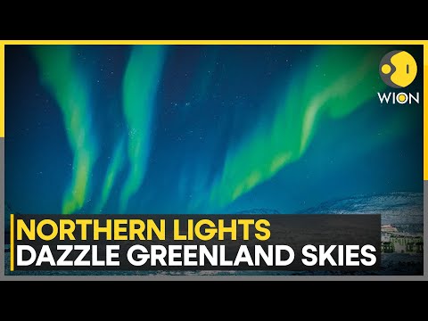 Aurora Borealis Lights Up Northwest England | Purple and Green Night Sky | WION NEWS