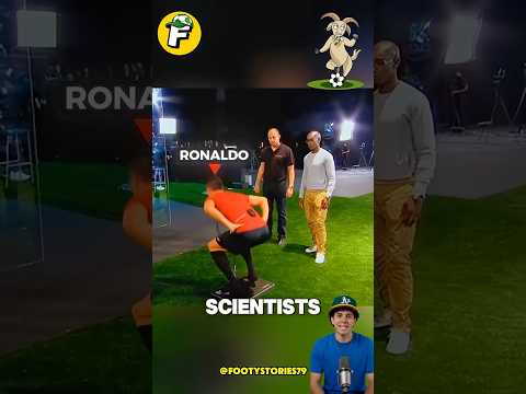 Ronaldo SHOCKED scientists with this INSANE jump #ronaldo #cr7 #shorts