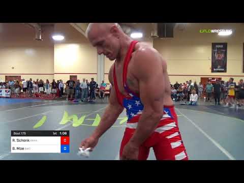 2018 Marine Corps US Open/Masters D Greco Roman 78 3rd Place - Russell Schenk (Bran) Vs. Bruce Moe