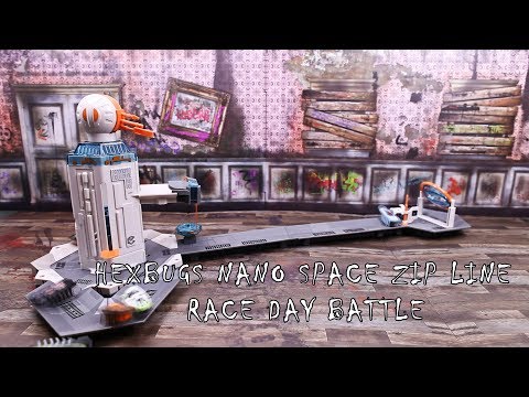 Hexbugs Nano Space Zip Line Race Day Battle