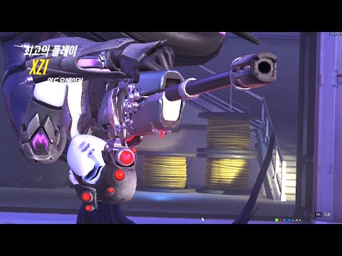 XZI Rank 34 Widow and Tracer! POTG! [ Overwatch Season 34 Top 500 ]