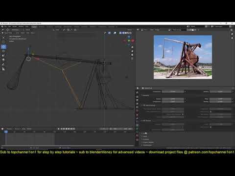 blender daily tips, how to animate strings and wires in blender 2 8