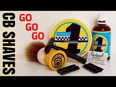 Master Soap Creations - Pole Position / Rockwell 6S Plate R3 / PAA Doppler 26mm Synthetic Brush.....