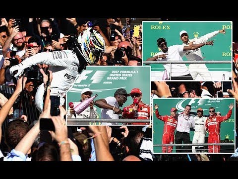 Lewis Hamilton fourth world championship victory at the United States Grand Prix