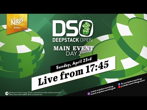 🇩🇪 ♣️ Tag 2 des €550 Unibet Deepstack Open Main Events, aus dem King's-Kommentar Stefan Hachmeister