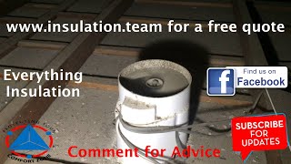 Inside Fibro roof before we insulate