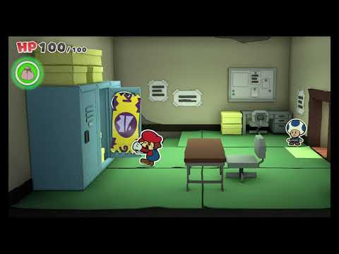 Paper Mario The Origami King - Obtaining The Master key In Shogun Studios
