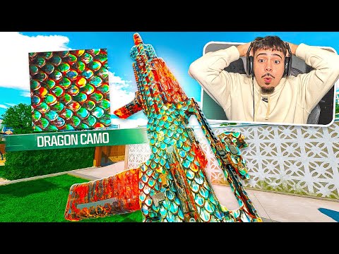 I Unlocked DRAGON CAMO in BO7 and it's ANIMATED! (Weapon Prestige Camo)