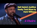 Neil Salsich "Honky Tonk Blues" by Hank Williams 4 CHAIRS | Auditions | The Voice 2023