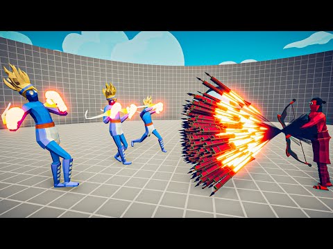 3x SUPER BOXER vs EVERY GOD - Totally Accurate Battle Simulator TABS