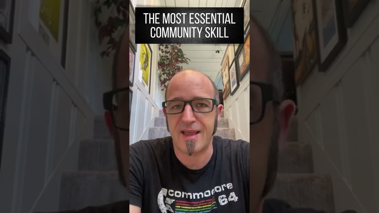 The most important skill in building communities #shorts