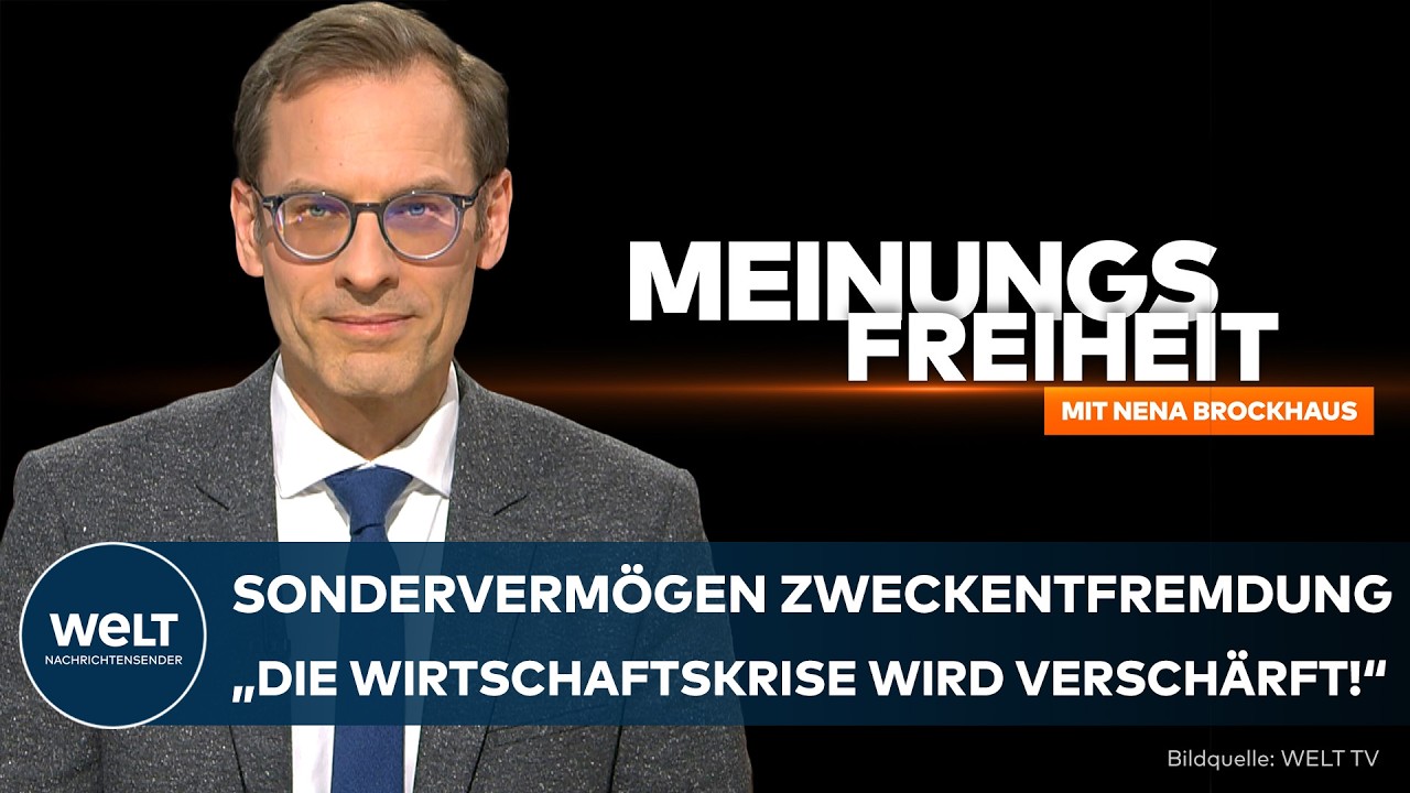 SCHEINLÖSUNG SONDERVERMÖGEN: „Der Staat ist ein schlechter Investor!“ Jan Schäfer | Meinungsfreiheit