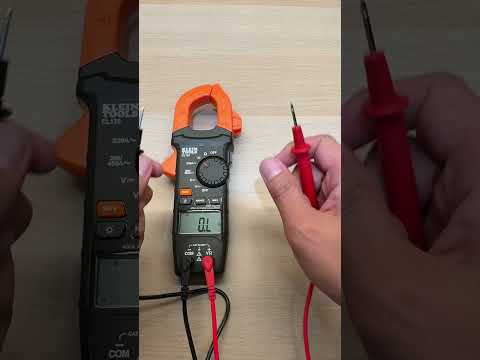 Klein Tools CL120 clamp meter #diy #electrician #electrical