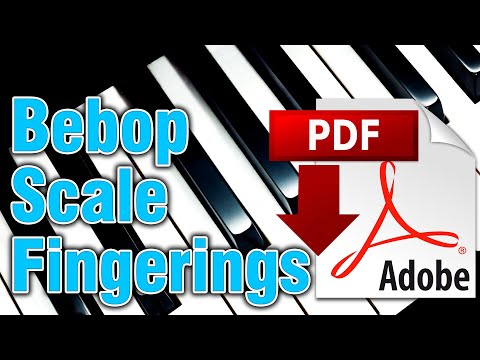 Bebop Scale Fingerings