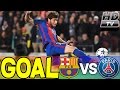 FC Barcelona vs Paris-Saint Germain | Last GOAL Sergi Roberto 6:1| Champions Leauge  08/03/2017 | HD