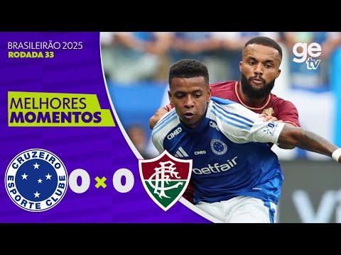 Gols e lances de Cruzeiro x Fluminense