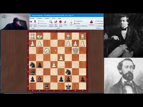 Session 379: Benjamin Raphael vs. Paul Morphy, New York, 1857