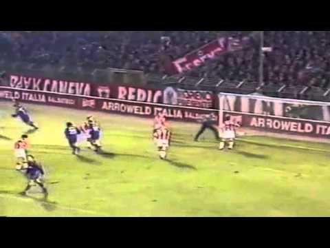 Serie A 1997-1998, day 12 Vicenza - Fiorentina 1-5 (2 L.Oliveira, Batistuta, M.Serena, Schwarz...)