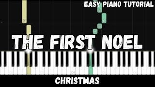 Christmas - The First Noel (Easy Piano Tutorial)
