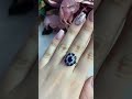 Серебряное кольцо с сапфиром 3.979ct