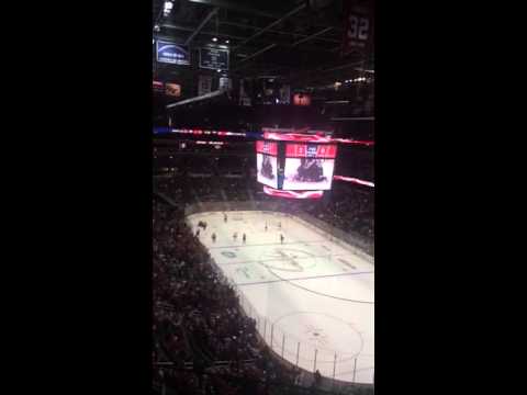 Caps vs Sabres preseason fight