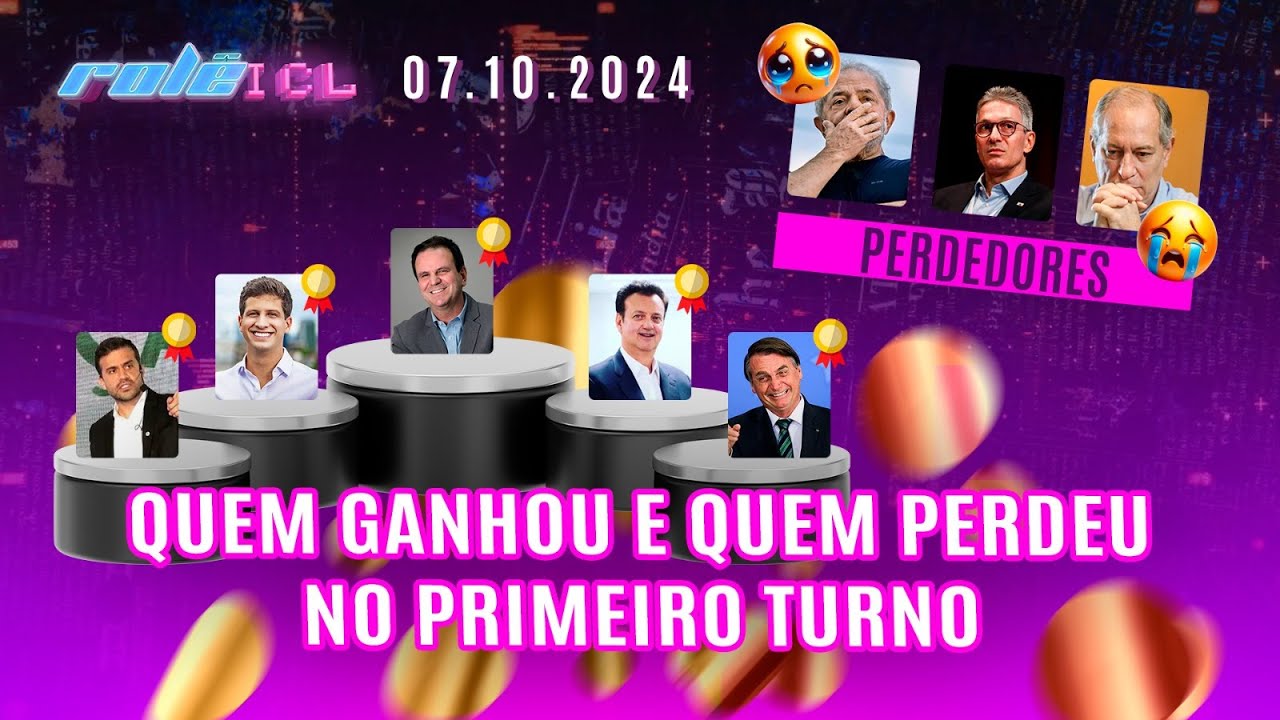 ROLÊ ICL - 07/10/24 - SALDO DAS ELEIÇÕES, BRASILEIRO NÃO SABE VOTAR E GUGUINHA GANHOU OS R$ 60 MIL?