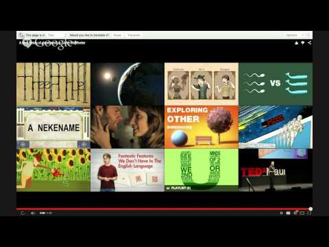 TED Talks--A Brief History of Plural Words