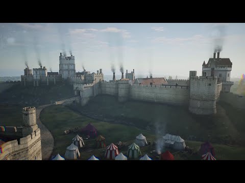 Nottingham Castle 1485 - 3D Reconstruction