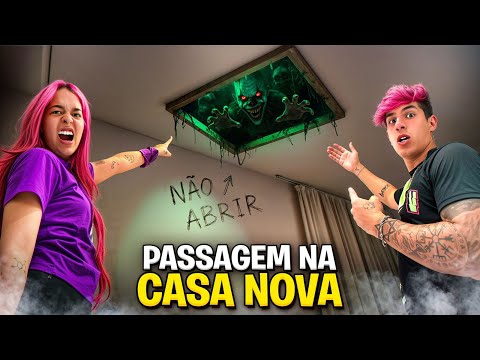 ENCONTRAMOS UMA PASSAGEM NA CASA NOVA *o que tinha?