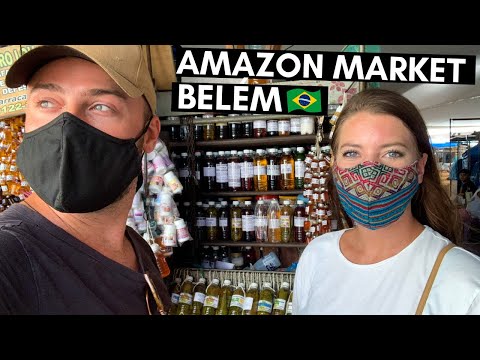 AMAZON MARKET EXPERIENCE 🇧🇷 BELÉM, BRAZIL | LARGEST OUTDOOR MARKET IN LATIN AMERICA