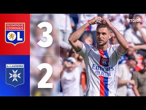 OL-AJ Auxerre : Les Lyonnais enchaînent une troisième victoire de suite en championnat