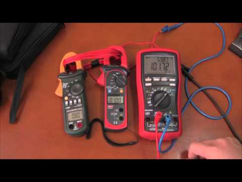 Uni-T UT204A vs Mastech MS2108, two cheap clamp meters compared, part 2