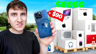 I Bought An $8000 Apple Returns Pallet And It Didnt Go Well...