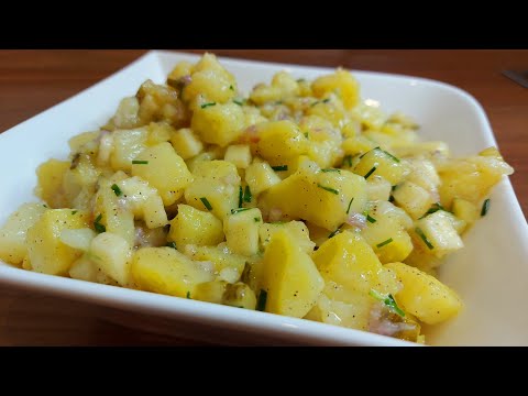 Картофельный салат по берлински|Kartofelsalat nach Berliner Art|Berlin style potato salad