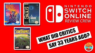 1990s Critics Review StarTropics, Shadow of the Ninja & Journey to Silius (Nintendo Switch Online)