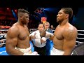 Francis Ngannou Cameroon Vs Anthony Joshua England KNOCKOUT BOXING Fight HD 60 Fps