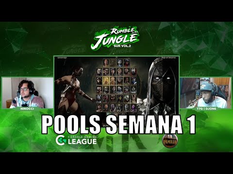 🏆MK11: Rumble In The Jungle Sur V.2 - Pools  S #1  FT. Dante, Scorpionprocs, Nicolas, Genobyte